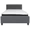 Flash Furniture Platform Bed Set, Tribeca, Full, Dark Gray HG-BM-30-GG - alternate 3